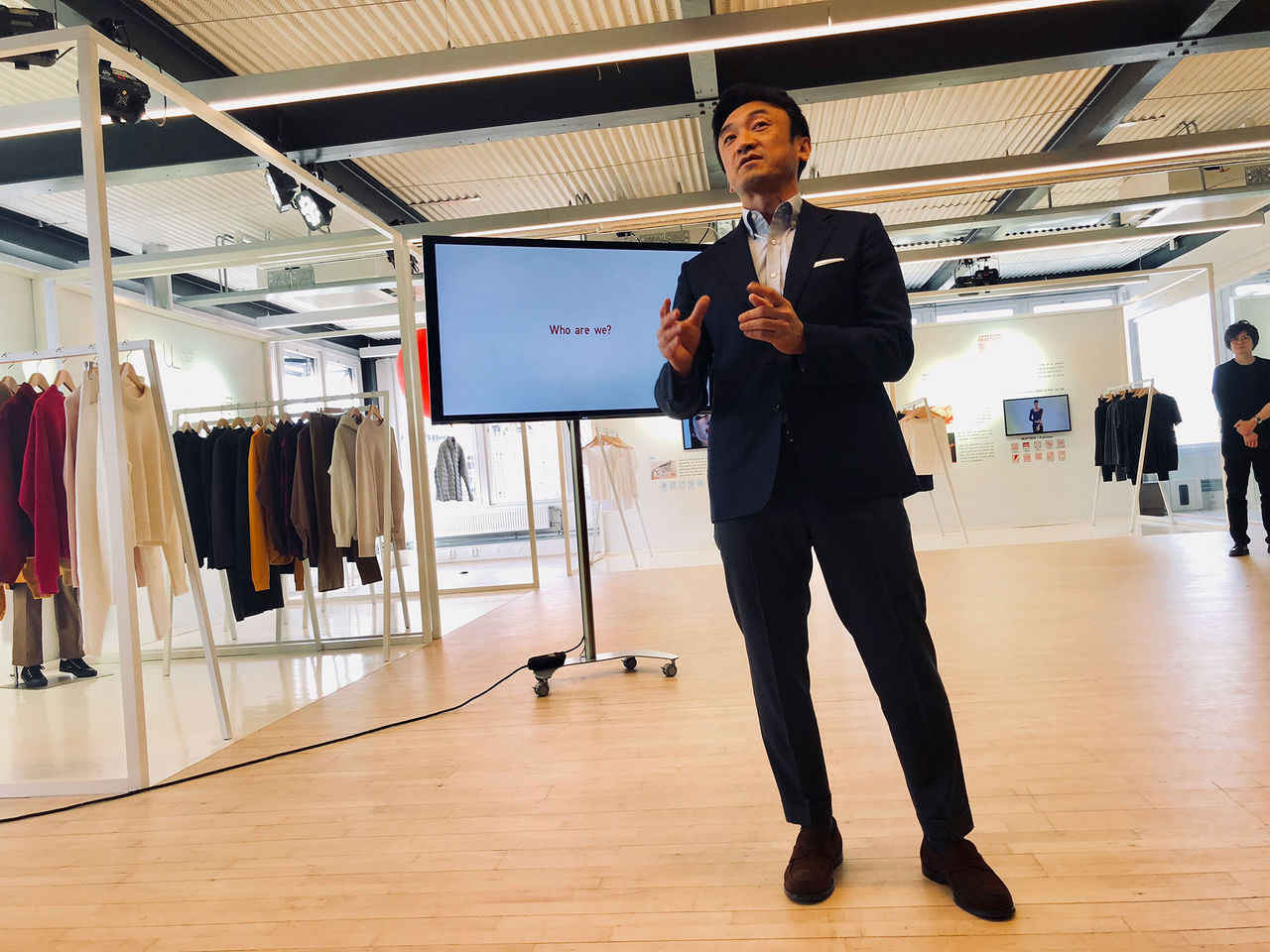Yuki Katsuta, design och RnD-chef på Uniqlo